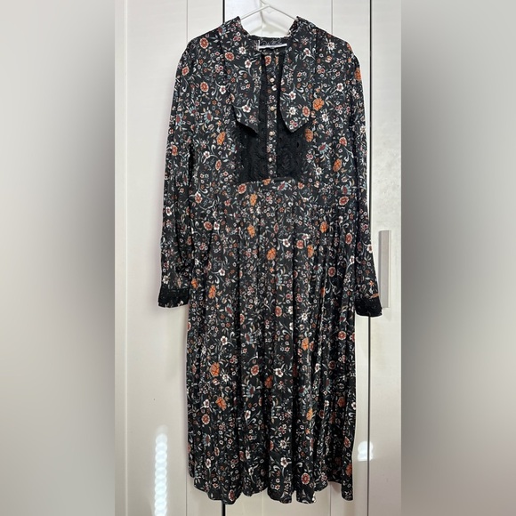 Dalia MacPhee Floral Lace Midi Dress size 2X NWT - Picture 1 of 7